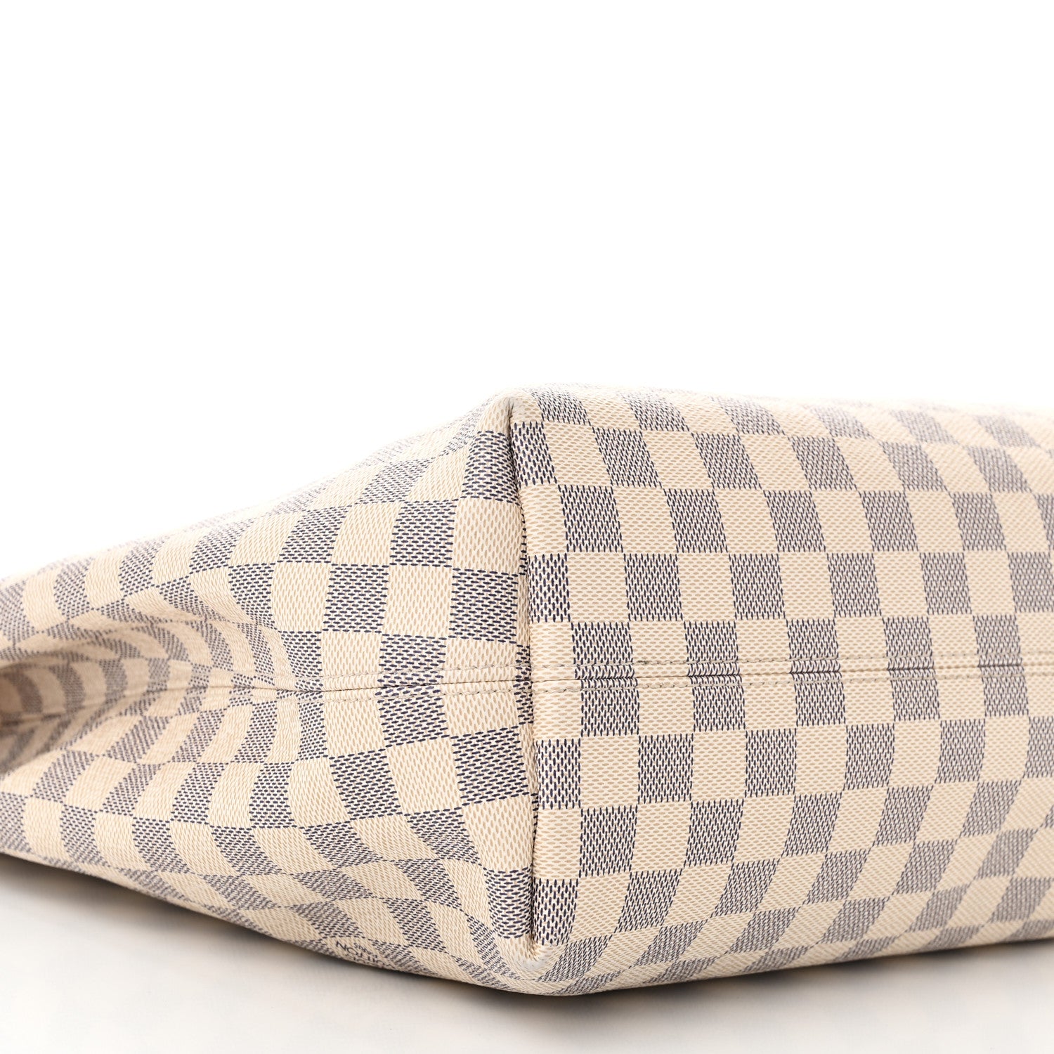 Louis Vuitton Damier Azur Graceful MM Rose Ballerine 8 of 9