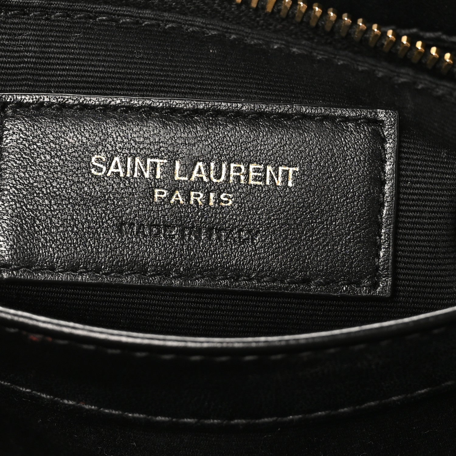 Saint Laurent Calfskin Y Quilted Monogram Toy Loulou Crossbody Bag Black 6 of 10