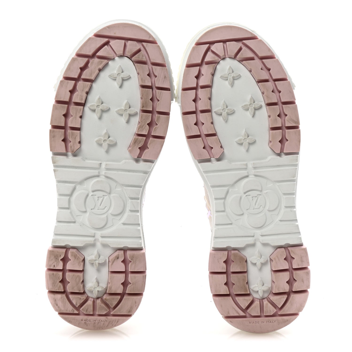 Louis Vuitton Iridescent Technical Mesh Monogram LV Squad Low Top Sneakers 36.5 Rose Clair 6 of 9