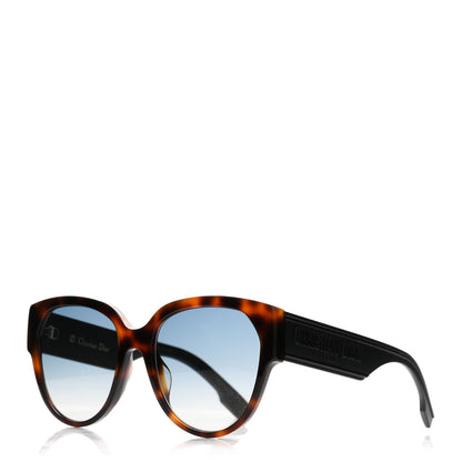 Christian Dior Acetate DiorID2 Sunglasses Tortoise 1 of 7