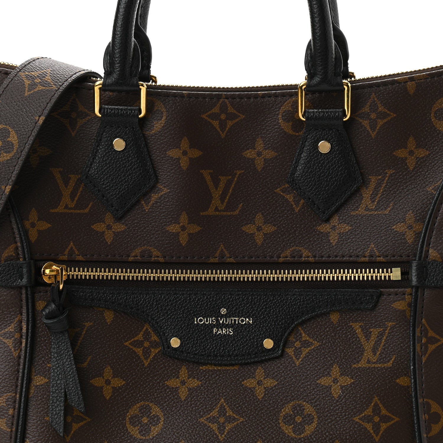 Louis Vuitton Monogram Tournelle PM Black 8 of 12