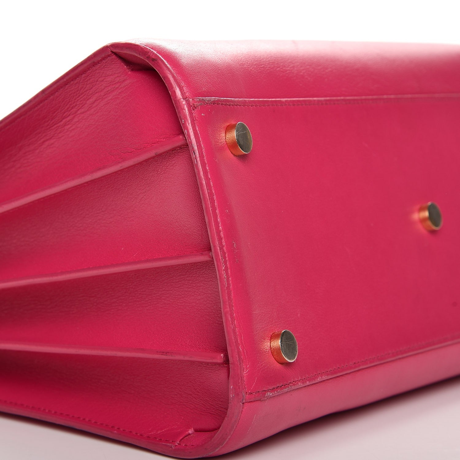 Saint Laurent Calfskin Small Sac De Jour Bubblegum 16 of 23