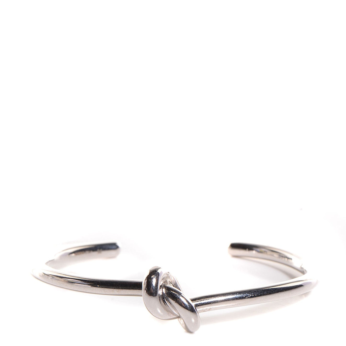 Extra Thin Knot Medium Bracelet Silver