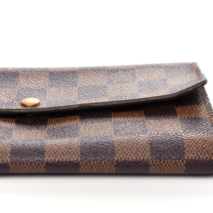 Louis Vuitton Damier Ebene Sarah Wallet 7 of 8