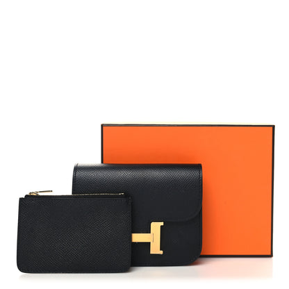 Hermes Epsom Constance Slim Wallet Black 11 of 11