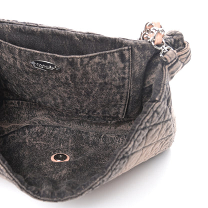 Chanel Denim Quilted Denimpression Flap Rose Clair 5 of 11