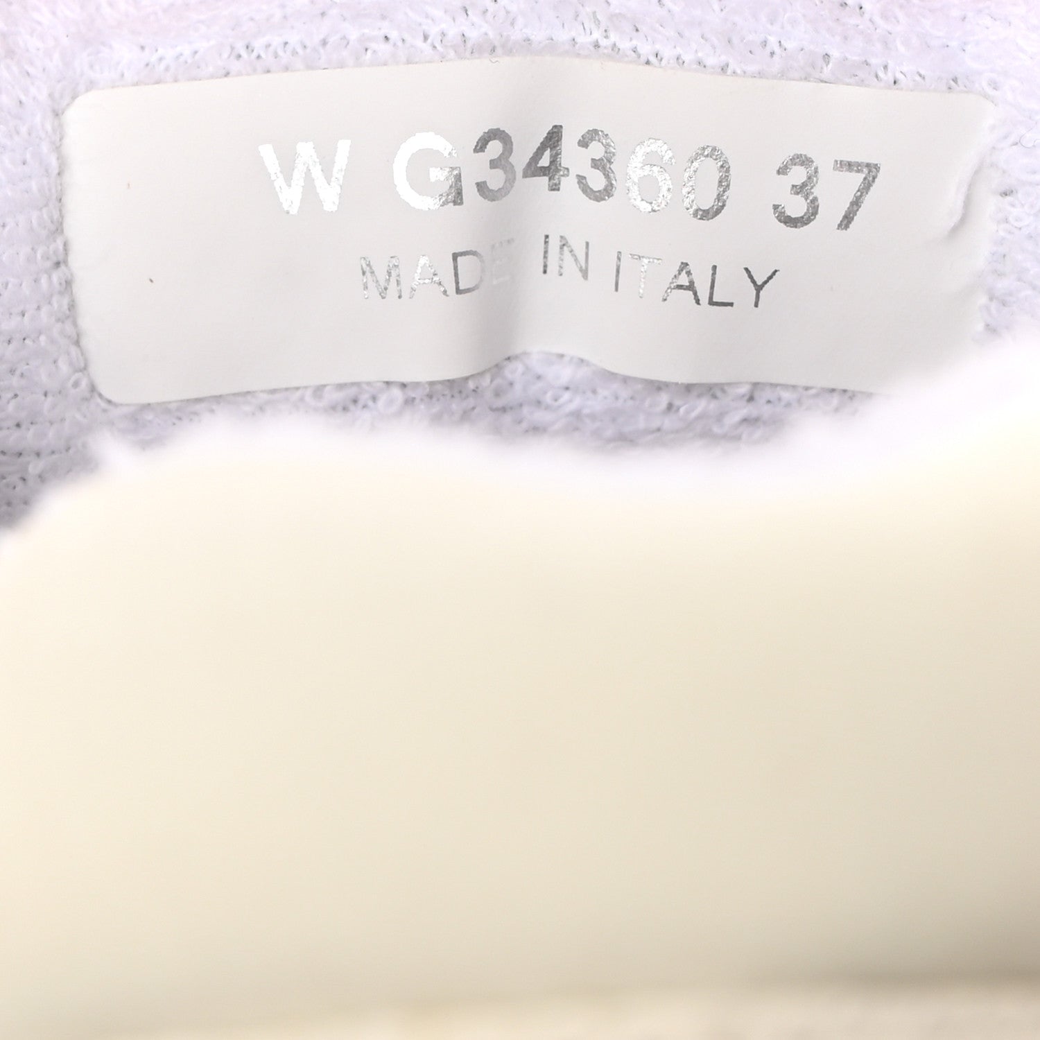 Chanel Suede Calfskin Fabric CC Sneakers 37 White 8 of 10