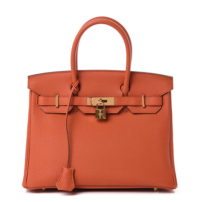 Hermes Togo Birkin 30 Terre Battue 1 of 13