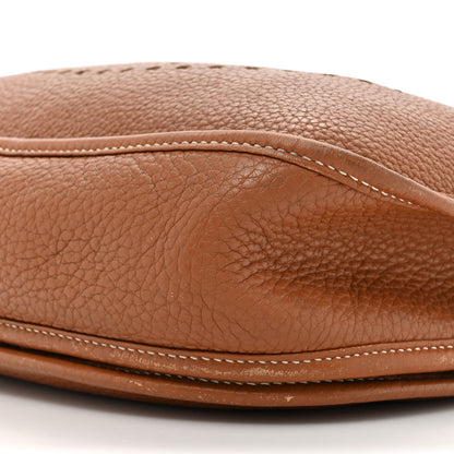 Hermes Taurillon Clemence Evelyne III PM Gold 9 of 20