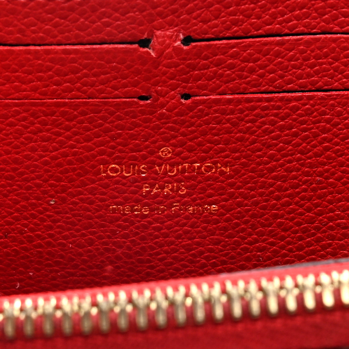 Louis Vuitton Empreinte Clemence Wallet Cherry 6 of 7