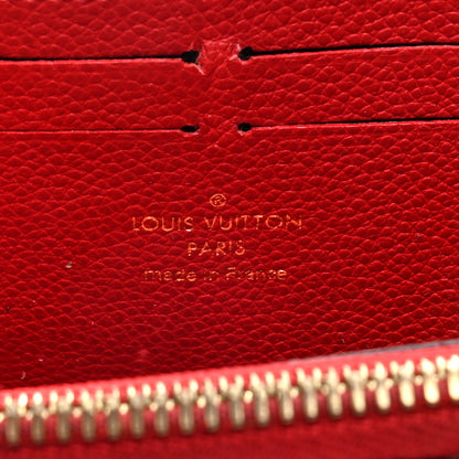 Louis Vuitton Empreinte Clemence Wallet Cherry 6 of 7