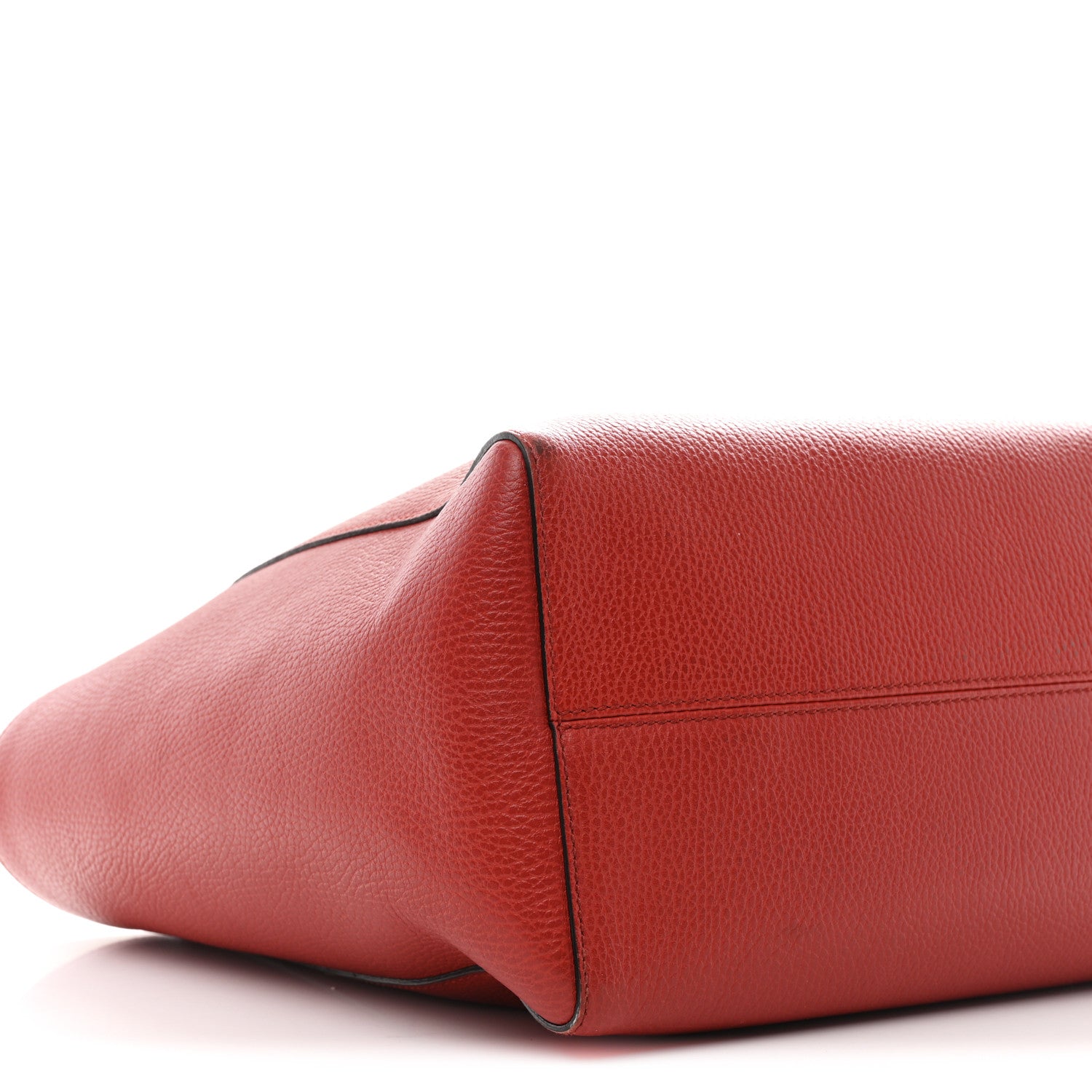 Gucci Dollar Calfskin Medium Swing Tote Red 8 of 11