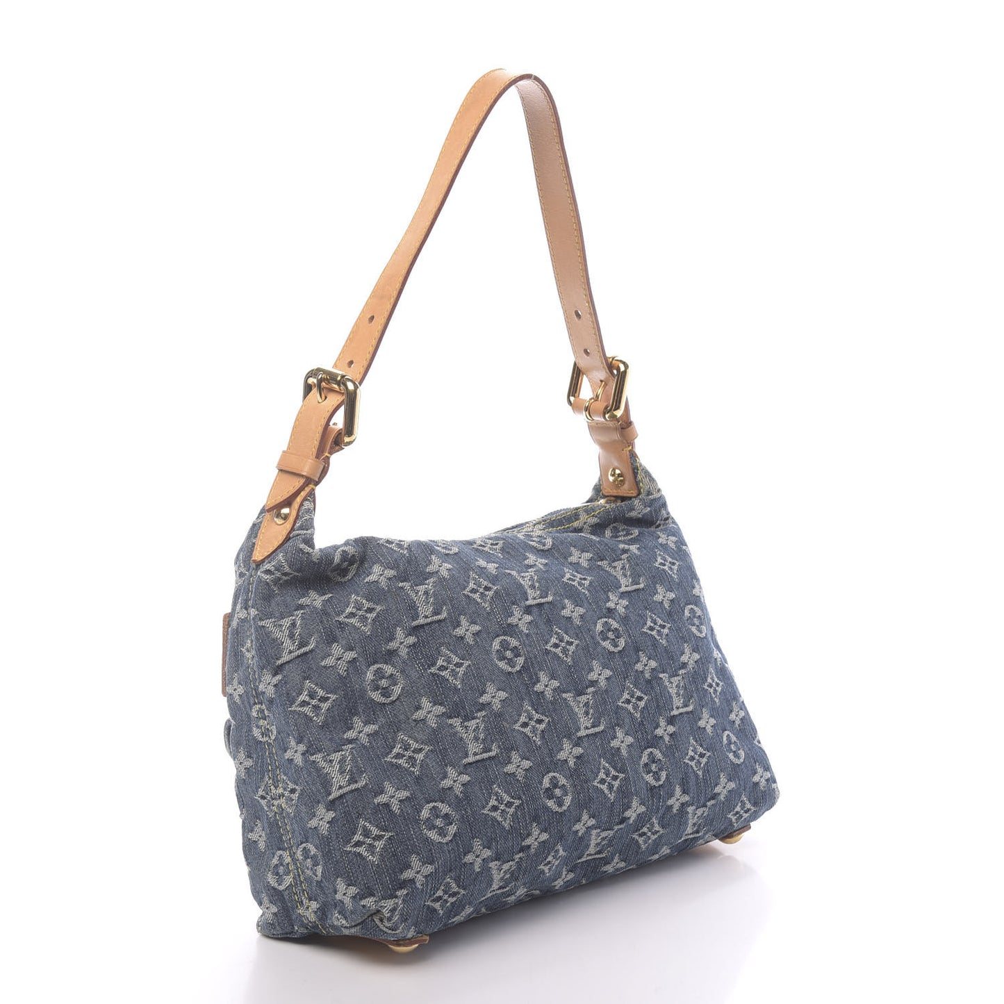 Monogram Denim Baggy PM Blue