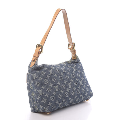 Louis Vuitton Monogram Denim Baggy PM Blue 3 of 9
