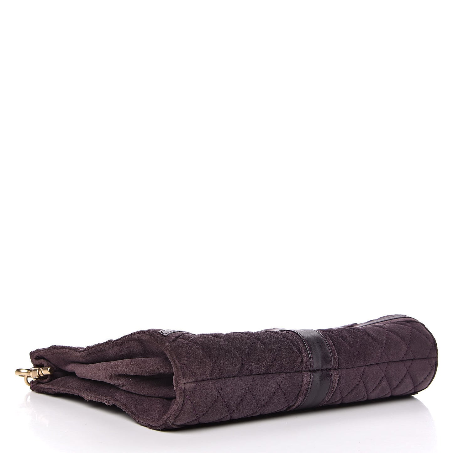 Suede Union Jack Shoulder Bag Purple