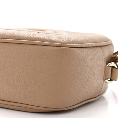 Gucci Pebbled Calfskin Small Soho Disco Bag Camelia 10 of 10