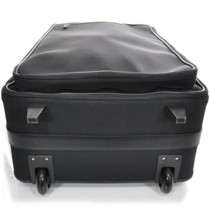 Gucci Nylon Rolling Suitcase Trolly Black 3 of 8