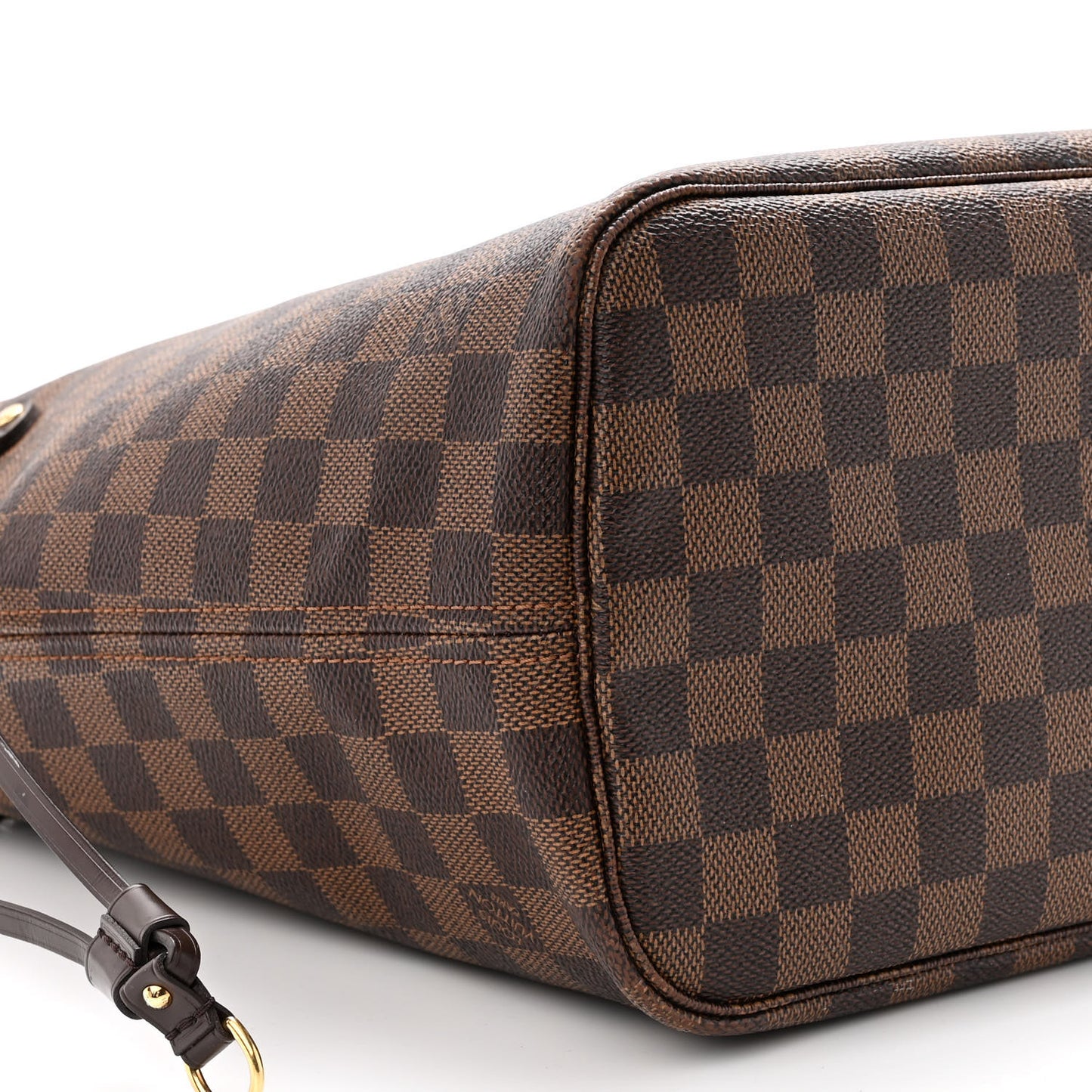 Damier Ebene Neo Neverfull MM Rose Ballerine