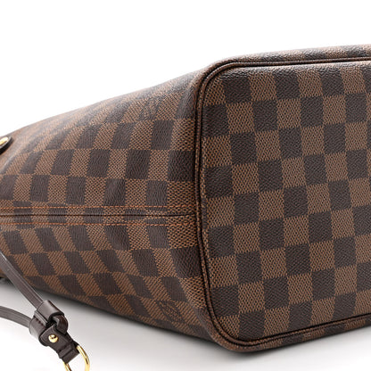 Louis Vuitton Damier Ebene Neo Neverfull MM Rose Ballerine 10 of 14