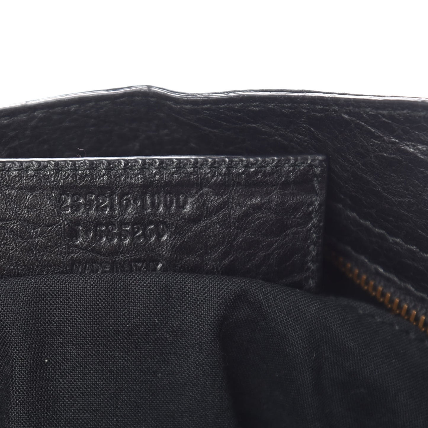 Agneau Classic Hardware Velo Black