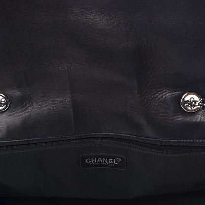 Chanel Lambskin Horizontal Quilt Mademoiselle Flap Black 10 of 10
