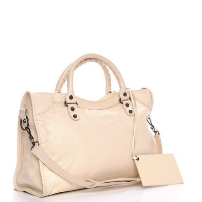 Balenciaga Agneau Classic Hardware City Blanc Creme Light Craie 4 of 10