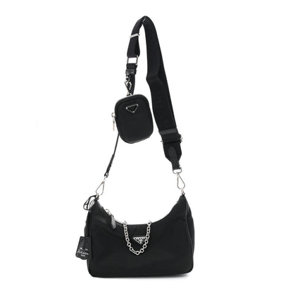 Prada Nylon Re-Edition 2005 Shoulder Bag Black 1 of 11