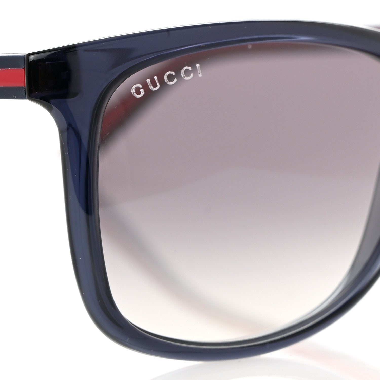 Gucci Acetate Web Sunglasses GG1055S Dark Blue 7 of 8