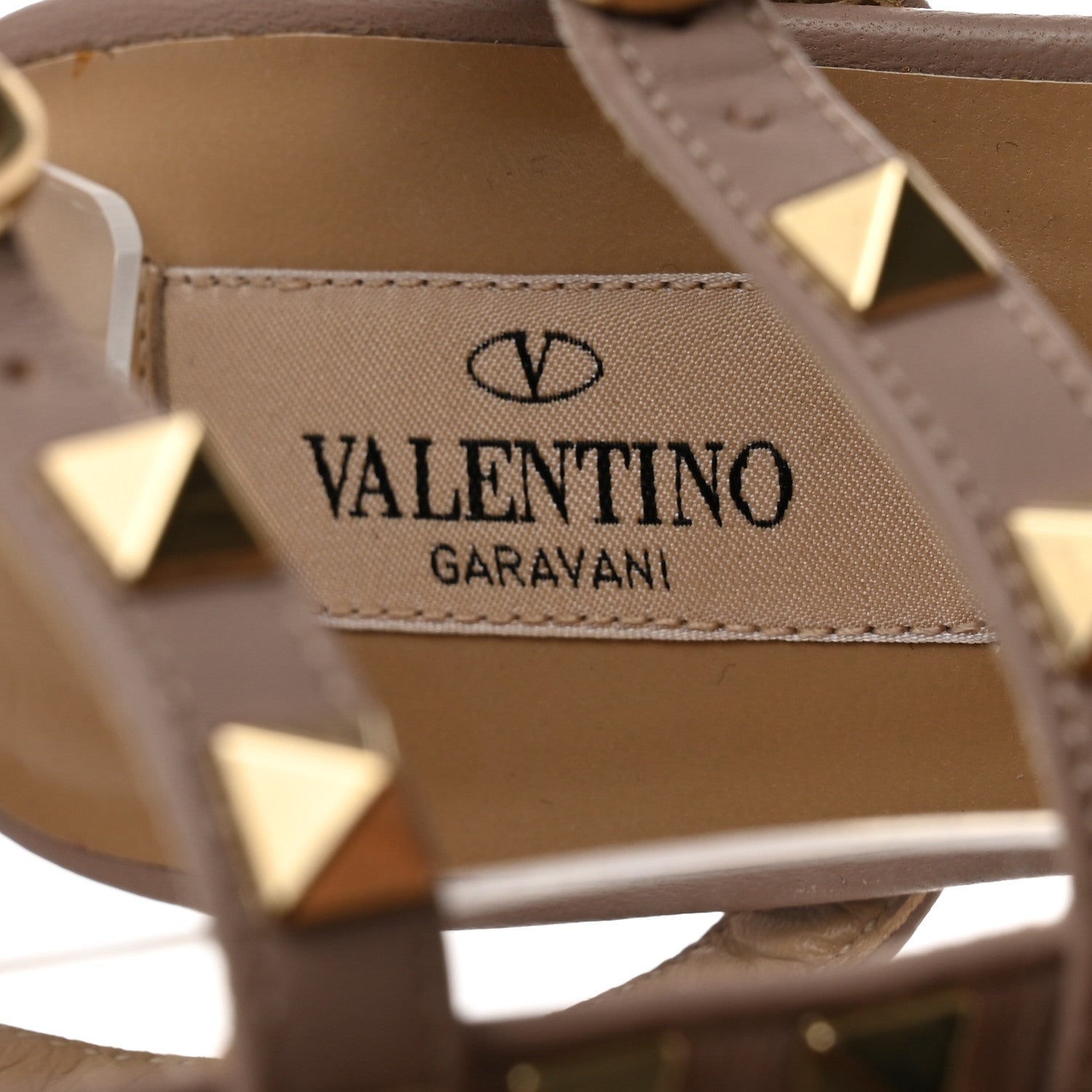 Valentino Garavani Patent Nappa Rockstud Ankle Strap 65mm Pumps 38 Candy Rose Poudre 6 of 10