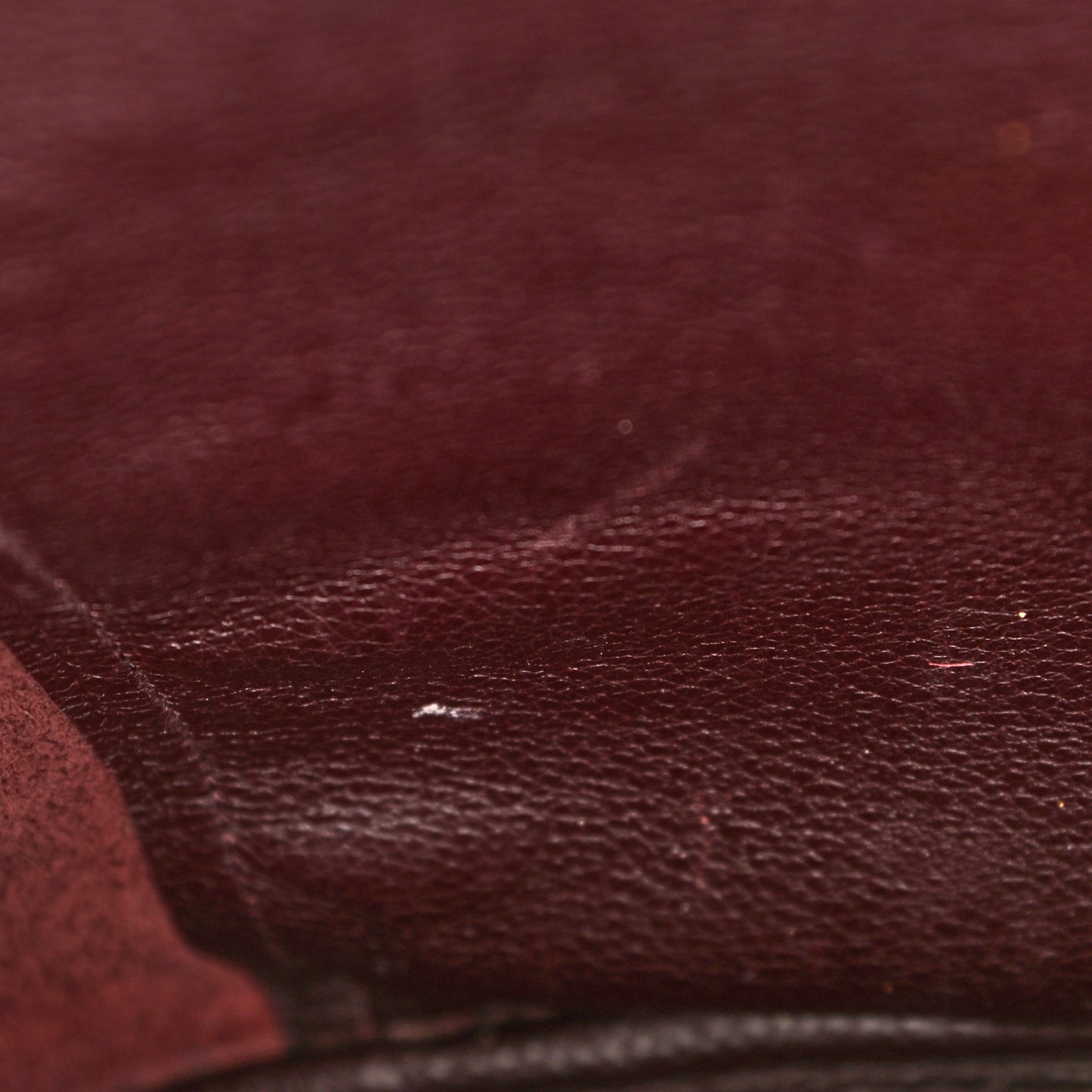 Taurillon Clemence Sac Good News GM Raisin