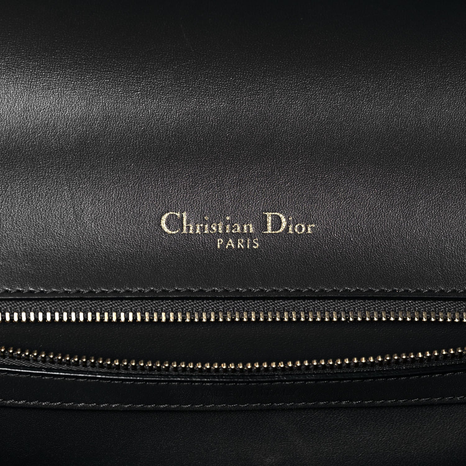 Christian Dior Metallic Patent Micro-Cannage Medium Diorama Flap Bag Gold 7 of 13