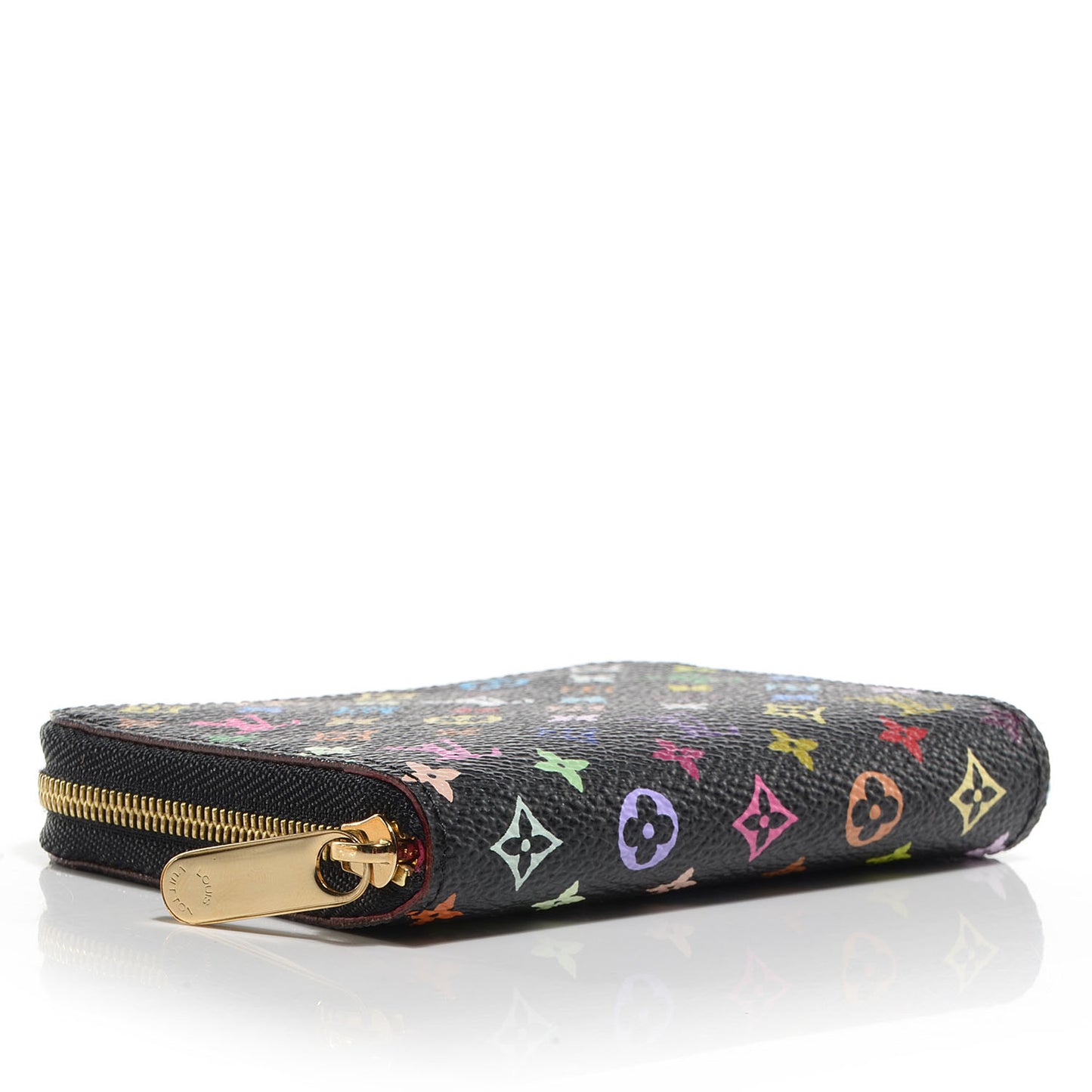Monogram Multicolor Zippy Coin Purse Black Grenade