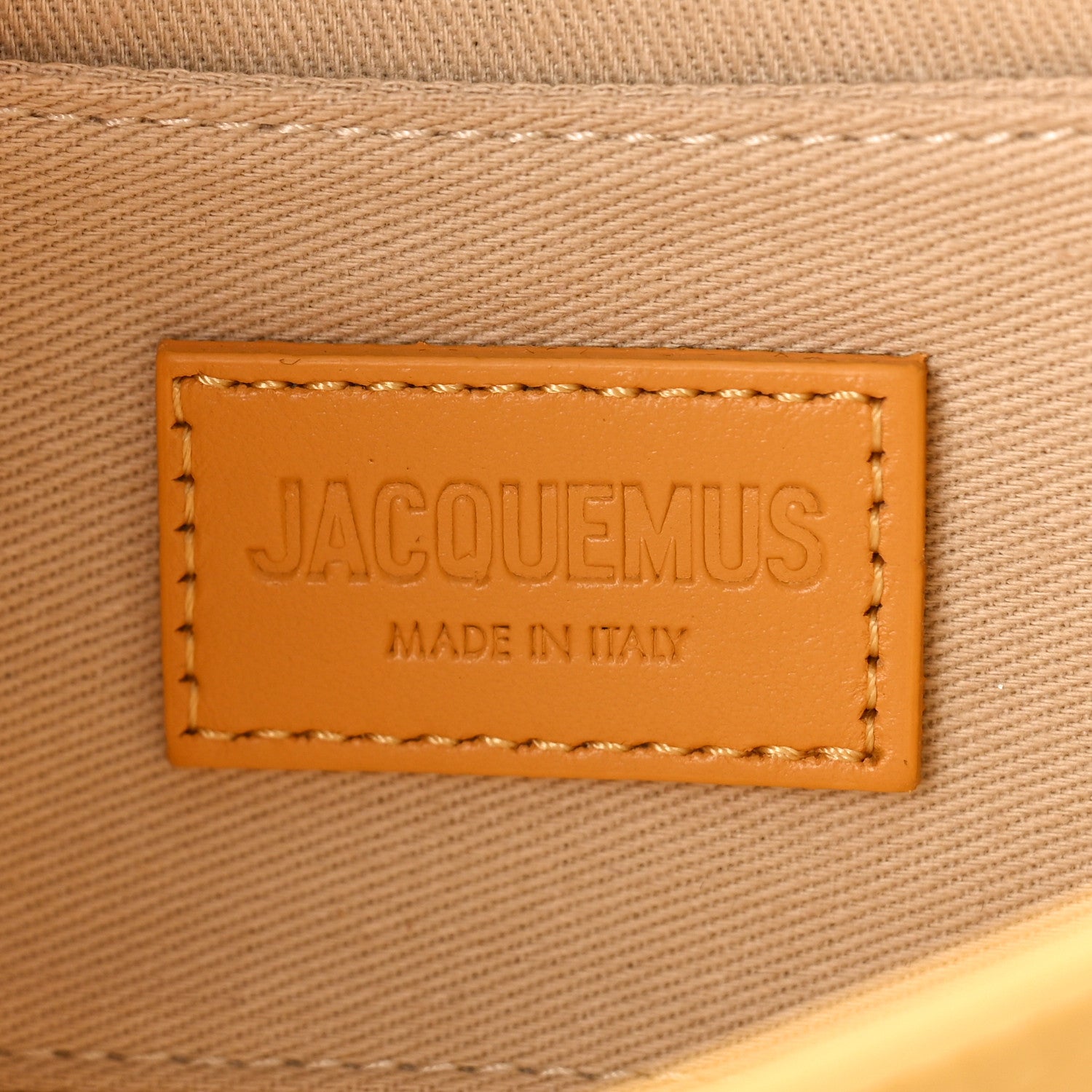 Jacquemus Smooth Calfskin Le Bisou Perle Dusty Yellow 6 of 8