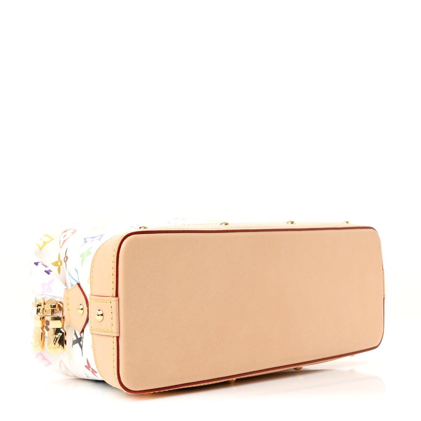 LV x TM Monogram Multicolor Cosmetic Pouch GM White