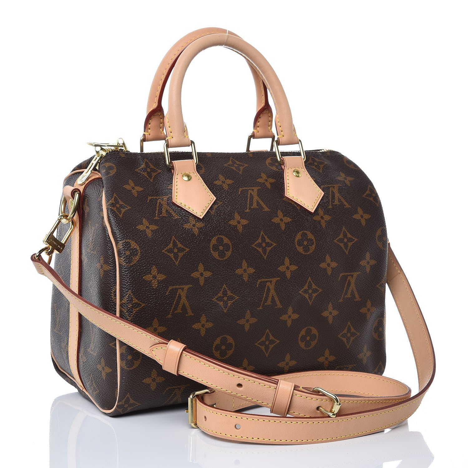 Louis Vuitton Monogram Speedy Bandouliere 25 3 of 12