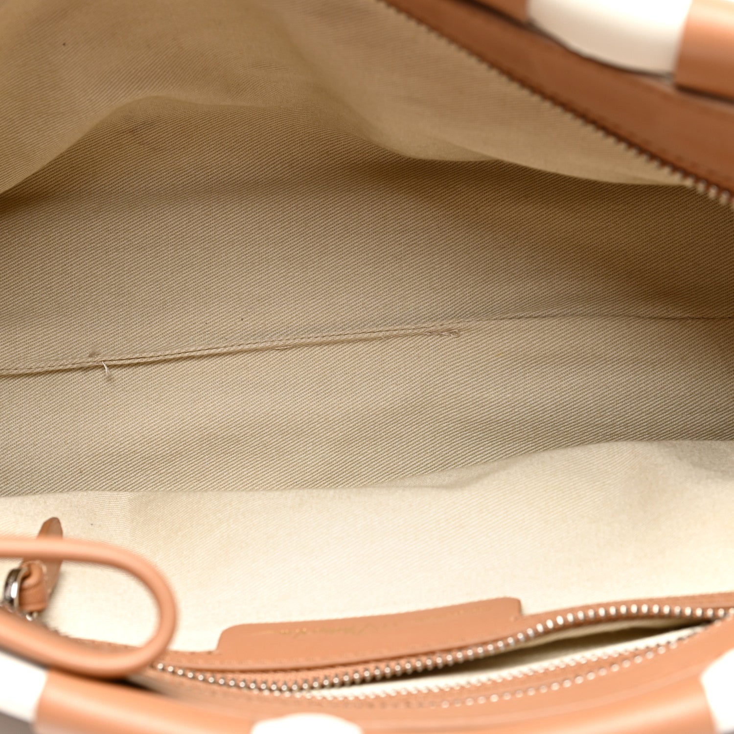 3.1 Phillip Lim Calfskin Odita Lattice Pouch Camel White 5 of 9