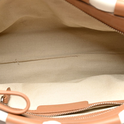 3.1 Phillip Lim Calfskin Odita Lattice Pouch Camel White 5 of 9