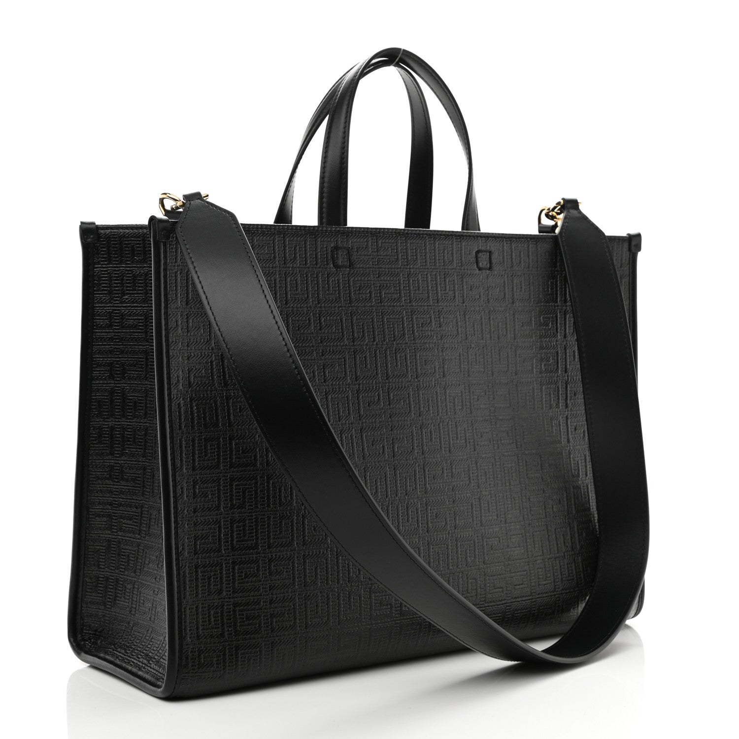 Givenchy 4G Coated Canvas Logo Medium G-Tote Black 3 of 10