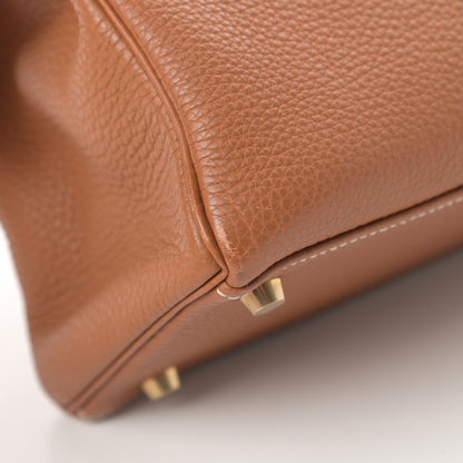 Hermes Togo Kelly Retourne 32 Gold 9 of 16