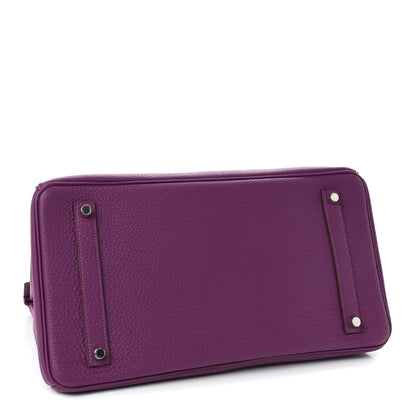 Hermes Togo Birkin 35 Anemone 3 of 10