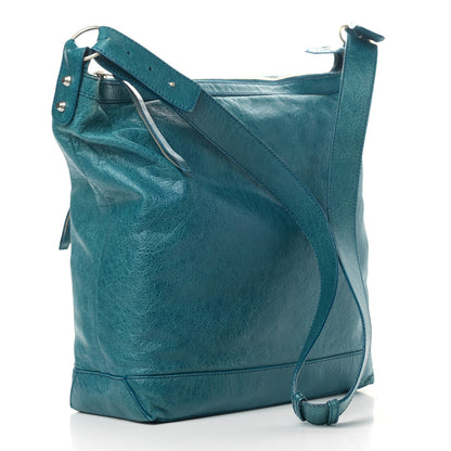 Balenciaga Agneau Day Messenger Bleu Mineral 3 of 14