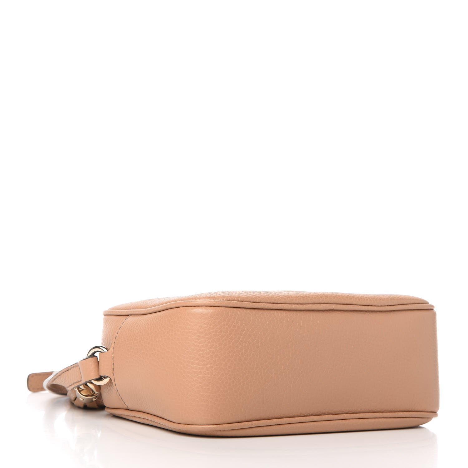Gucci Pebbled Calfskin Small Soho Disco Bag Camelia 4 of 10