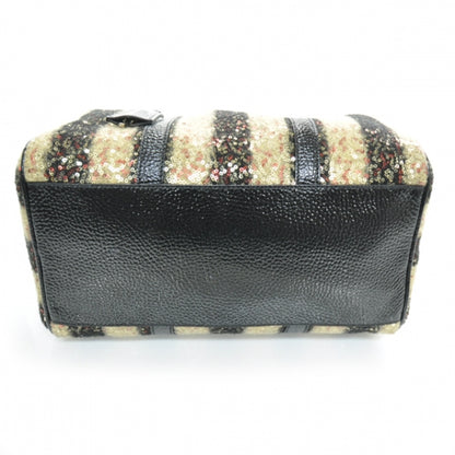 Fendi Sequin Wool Striped Forever Boston 4 of 13