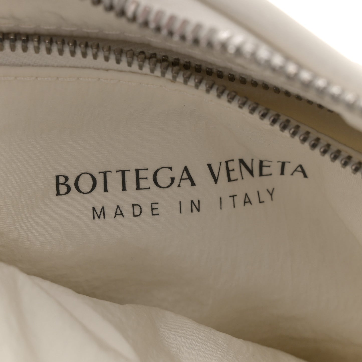 Nappa Intrecciato Buddy Bag White