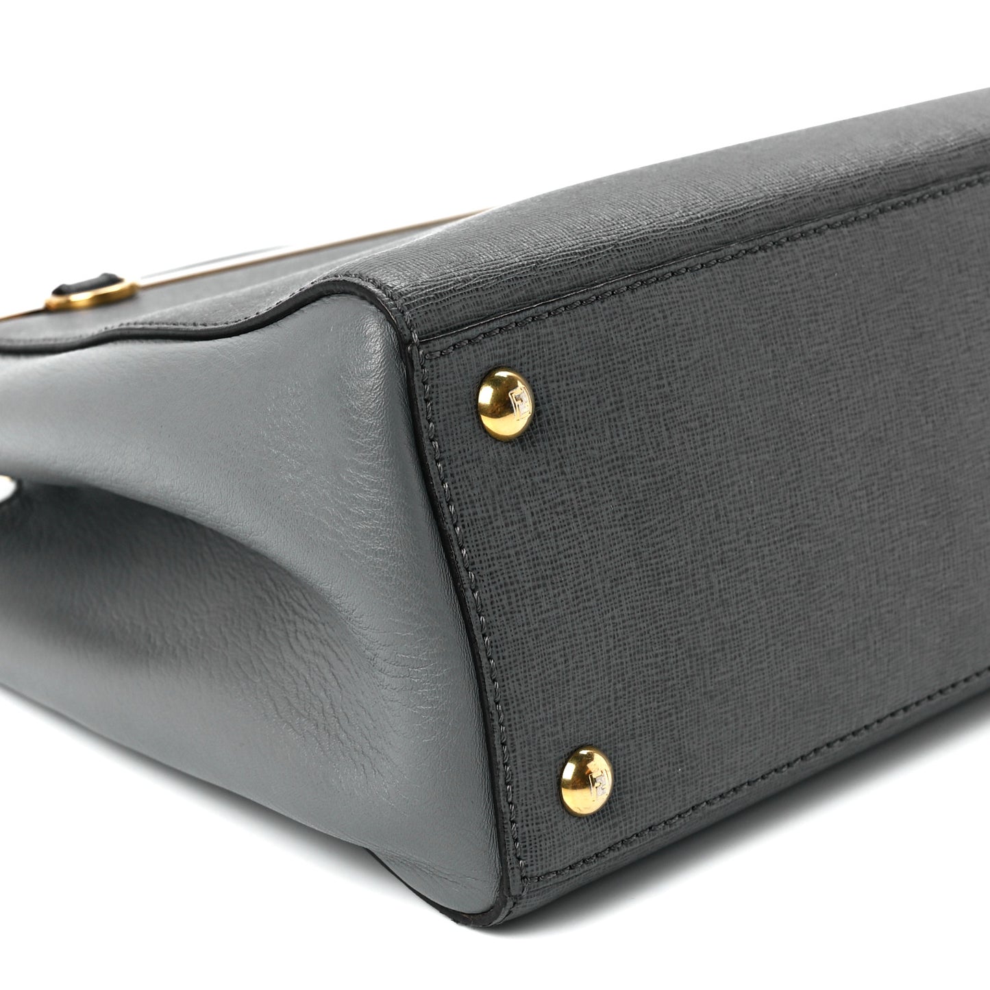 Vitello Elite Petite 2Jours Tote Grey