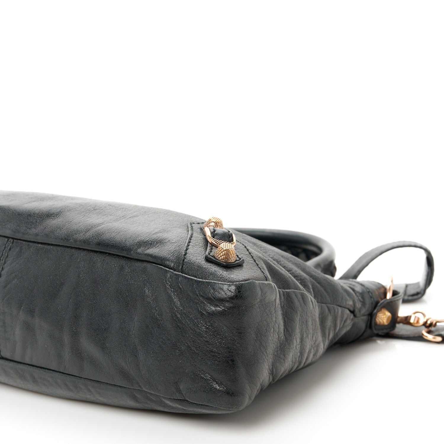 Balenciaga Agneau Giant 12 Rose Gold Hardware Town Black 11 of 13