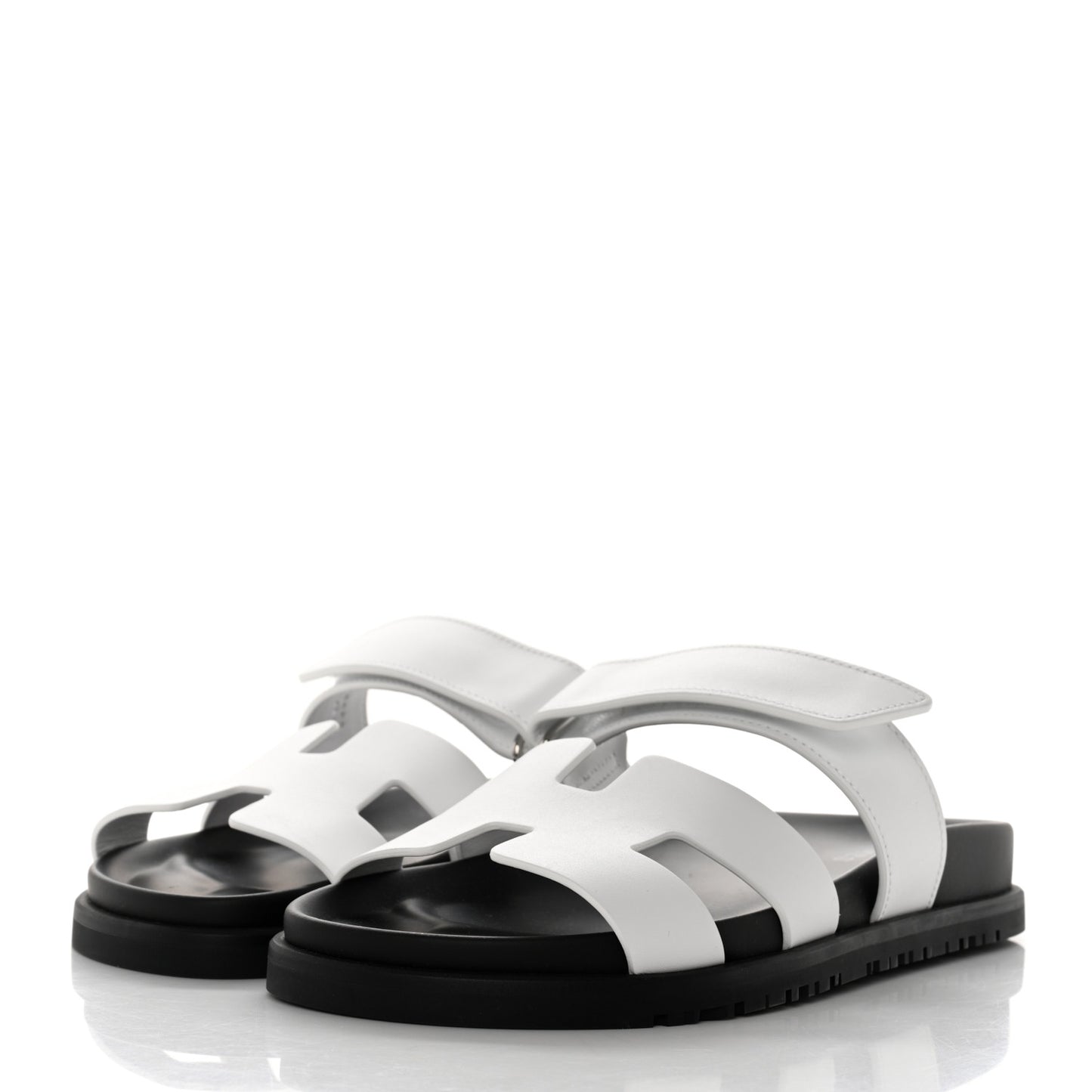 Calfskin Womens Chypre Sandals 35.5 White
