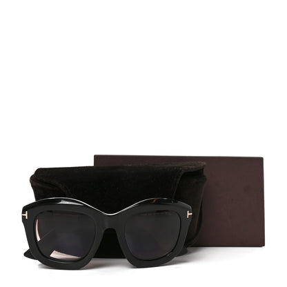 Tom Ford Julia Sunglasses TF582 Black 7 of 7