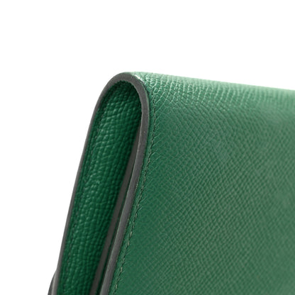 Hermes Epsom Constance Short Wallet Vert Vertigo 10 of 11