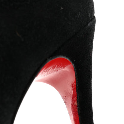 Christian Louboutin Suede So Kate Booty 120 Ankle Boots 37.5 Black 19 of 24